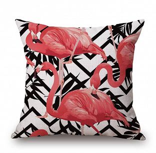 Poszewka dekoracyjna flamingi