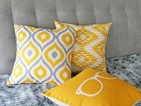 Eleganckie poduszki ozdobne na kanapę lub łóżko