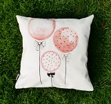 Poduszka dla dzieci ozdobna różowa dekoracyjna