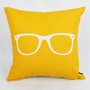 Żółta poszewka - Okulary