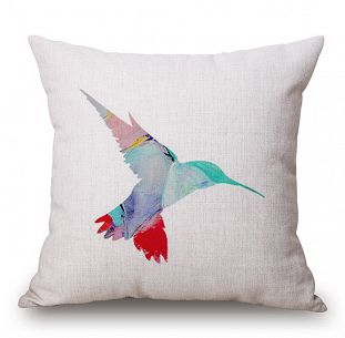 Poduszka dekoracyjna Ptak Koliber 